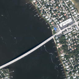 Sewall's Point map(satellite map)