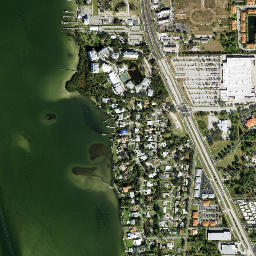 Osprey Florida High Resolution Satellite Map