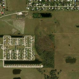 Southeast Arcadia map(satellite map)