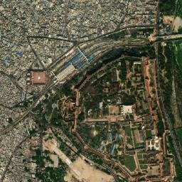 Agra map(satellite map)