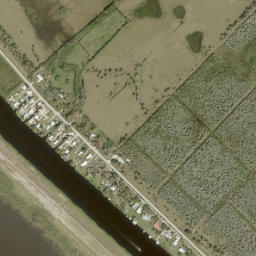 Up the Grove Beach Florida High Resolution Satellite Map