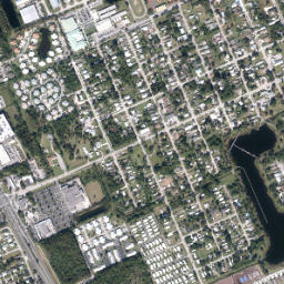 Port Salerno map(satellite map)