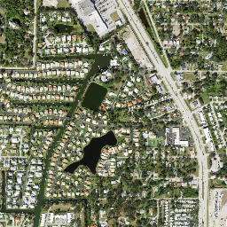 Laurel Florida High Resolution Satellite Map