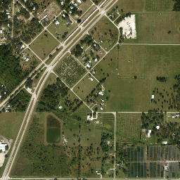 Fort Ogden Florida High Resolution Satellite Map