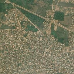 Kandiaro map(satellite map)