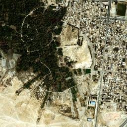 Qaşr al Farāfirah map(satellite map)