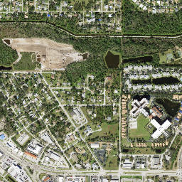 Venice Groves Florida High Resolution Satellite Map