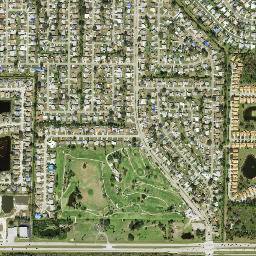 Venice East Florida High Resolution Satellite Map