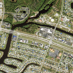 North Port map(satellite map)