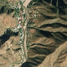 Batopilas map(satellite map)
