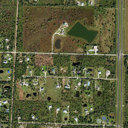 Morgantown Florida High Resolution Satellite Map