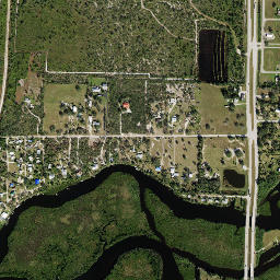 Sans Souci Florida High Resolution Satellite Map
