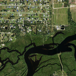Ridge Harbor Florida High Resolution Satellite Map