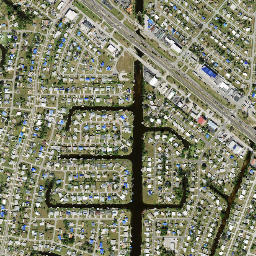 Port Charlotte map(satellite map)