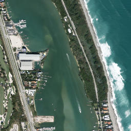 Hell Gate Florida High Resolution Satellite Map