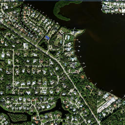 Tequesta map(satellite map)