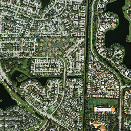 West Jupiter Florida High Resolution Satellite Map