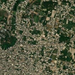 Padrauna map(satellite map)