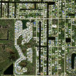 Charlotte Park map(satellite map)