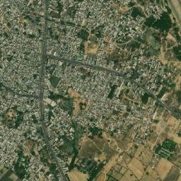 Bangarmau map(satellite map)