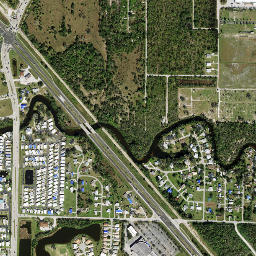 Acline Florida High Resolution Satellite Map
