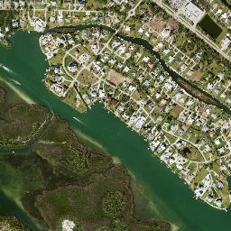 Cape Haze Florida High Resolution Satellite Map