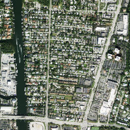 Juno Ridge Florida High Resolution Satellite Map