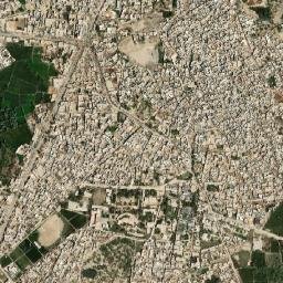 Naushahro Firoz map(satellite map)