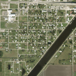 Moore Haven map(satellite map)