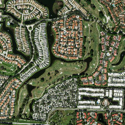 Palm Beach Gardens map(satellite map)