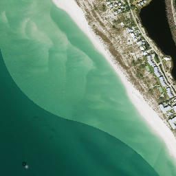 Gasparilla Florida High Resolution Satellite Map