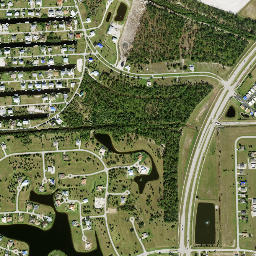 Pirate Harbor Florida High Resolution Satellite Map