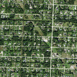 The Acreage map(satellite map)