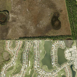 Gilchrist Florida High Resolution Satellite Map