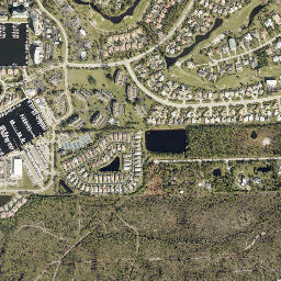 Burnt Store Marina map(satellite map)