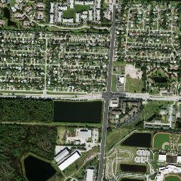 Gramercy Park Florida High Resolution Satellite Map