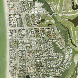 Boca Grande Florida High Resolution Satellite Map
