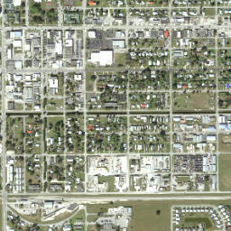 Clewiston map(satellite map)