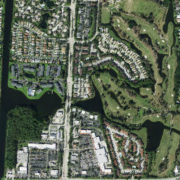 Royal Palm Beach map(satellite map)