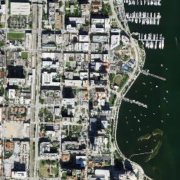 West Palm Beach map(satellite map)
