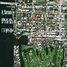 Palm Beach map(satellite map)