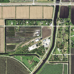 Lake Harbor Florida High Resolution Satellite Map