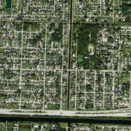 Royal Palm Estates map(satellite map)