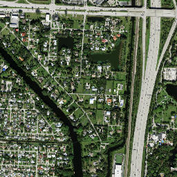 Glen Ridge Florida High Resolution Satellite Map