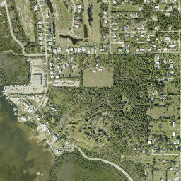 Pineland Florida High Resolution Satellite Map