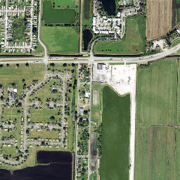 Belle Glade Camp map(satellite map)