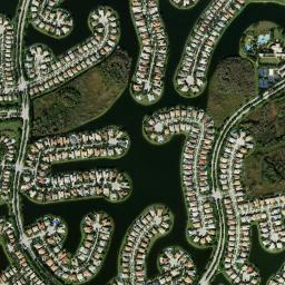 Satellite view of Palm Beach National Golf and Country Club