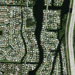 Lake Clarke Shores map(satellite map)