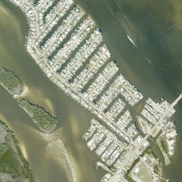 Matlacha Florida High Resolution Satellite Map