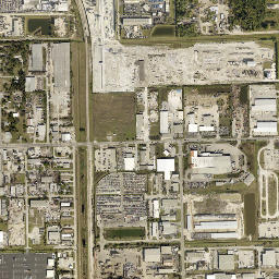 Lee County map(satellite map)